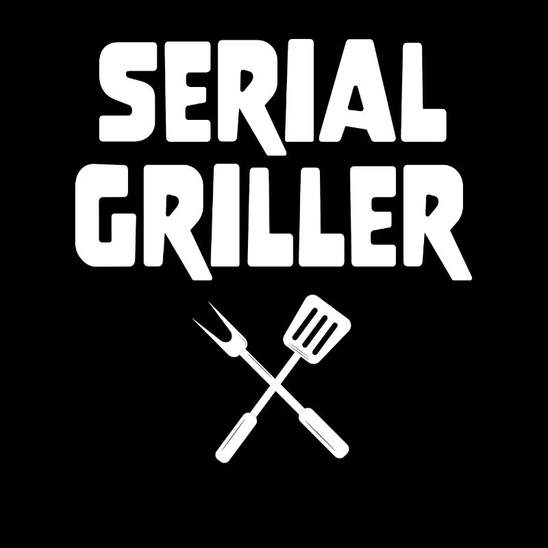 Serial Griller Gift Father BBQ Master