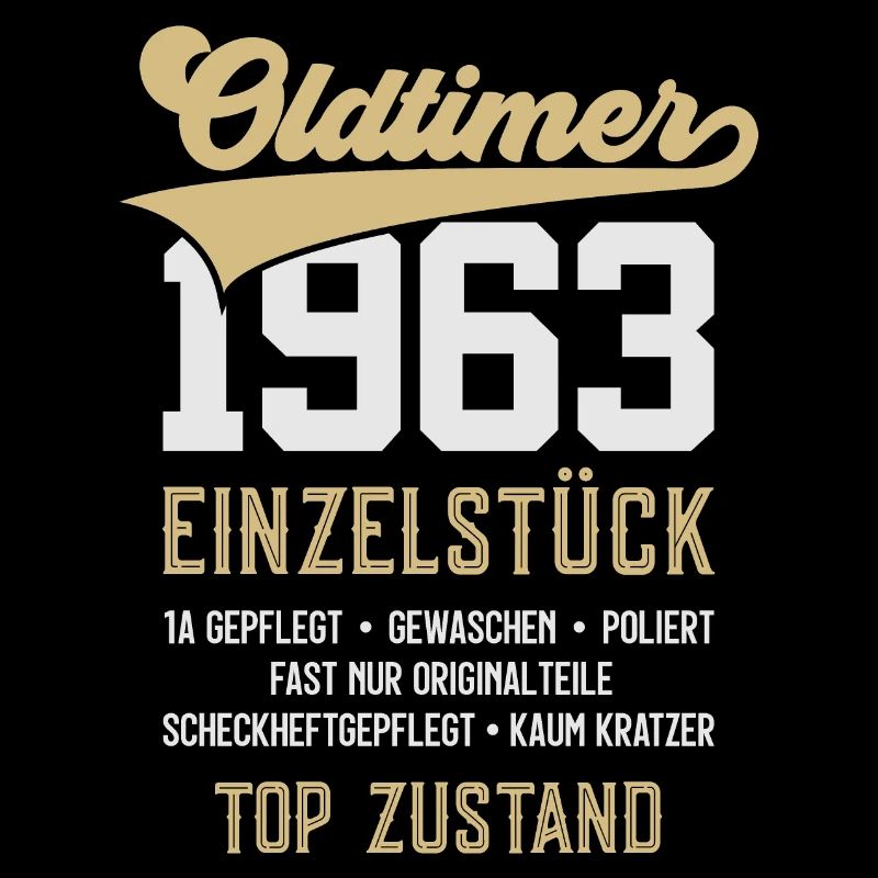 63. GEBURTSTAG OLDTIMER 1963
