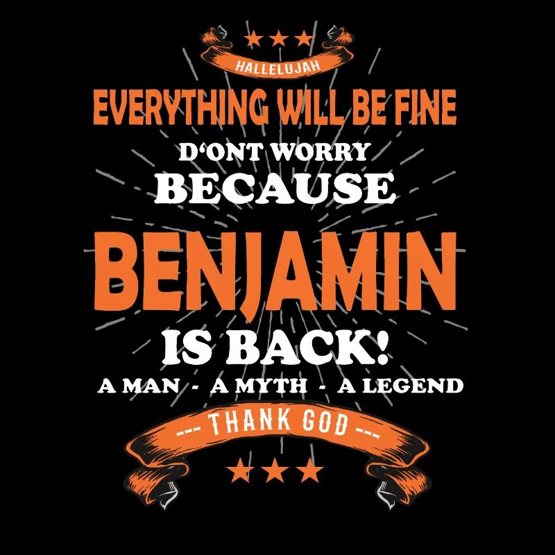 Everything will be fine Benjamin Is back