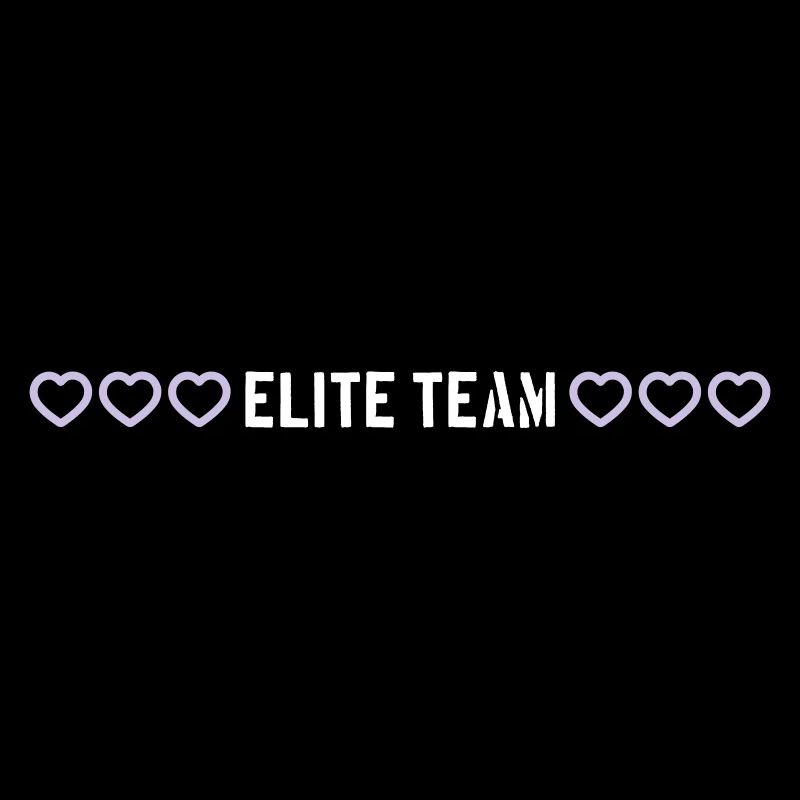 Elite Team Heart Love