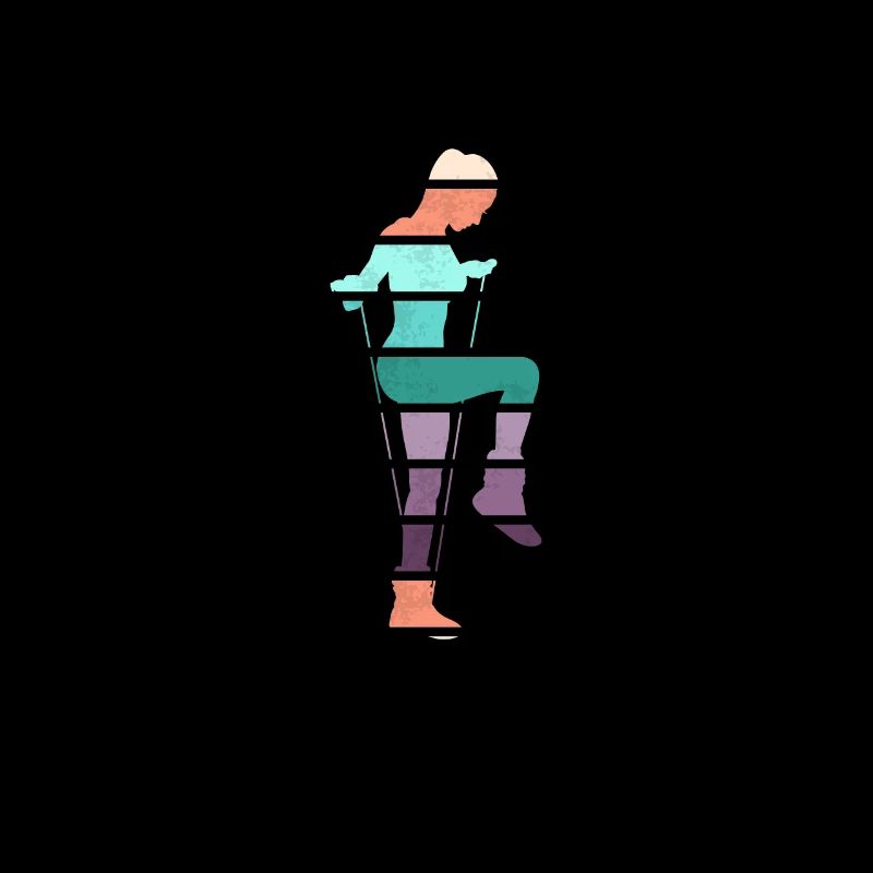 Saut à la corde rétro
