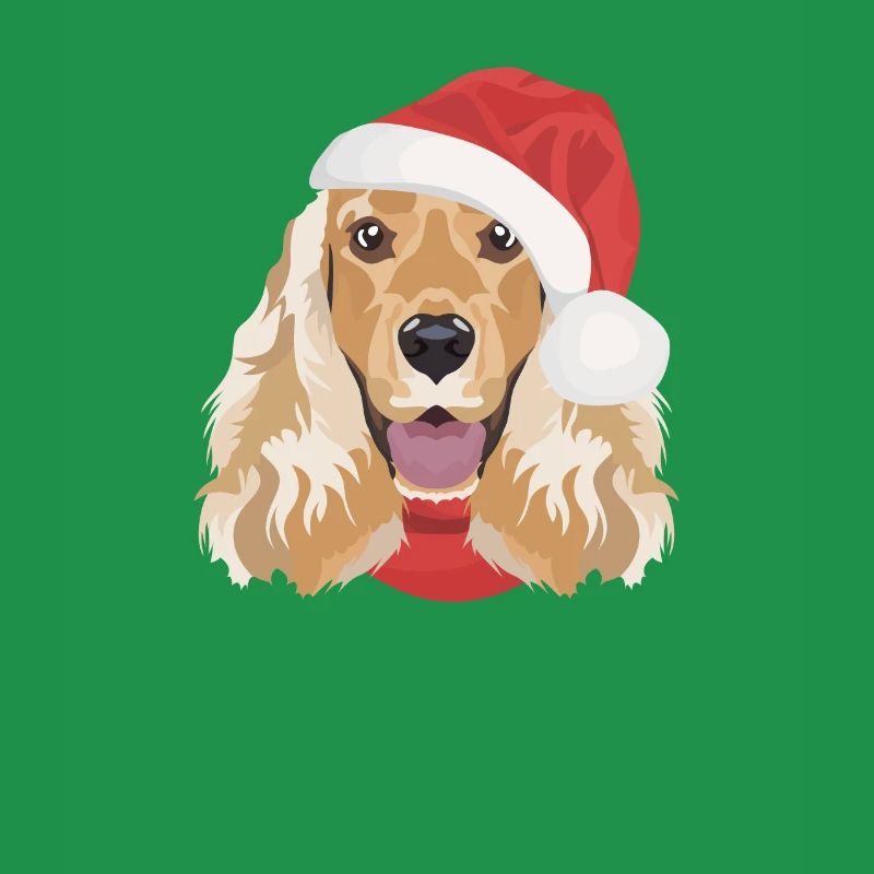 Deutsch Cocker Spaniel Joyeux Noël