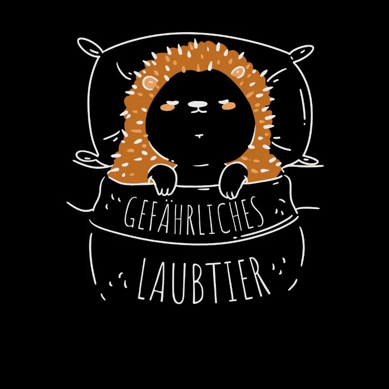 Gefährliches Laubtier Igel