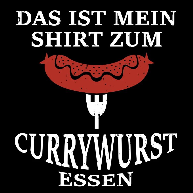 Currywurst Wurst Essen Geschenk