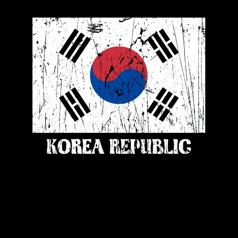 Drapeau de la République coréenne Fierté Drapeau coréen