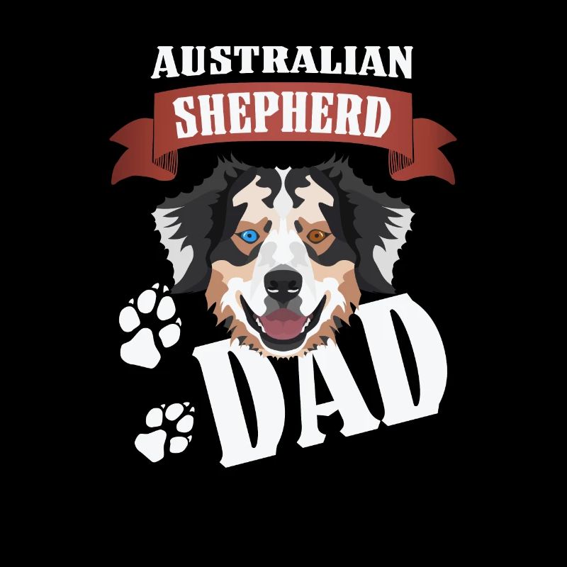Australian Shepherd Dad, Hundepapa
