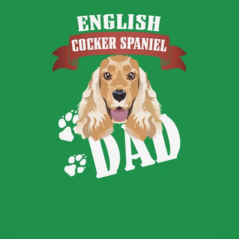 Deutsch Cocker Spaniel Dad, Dog Dad
