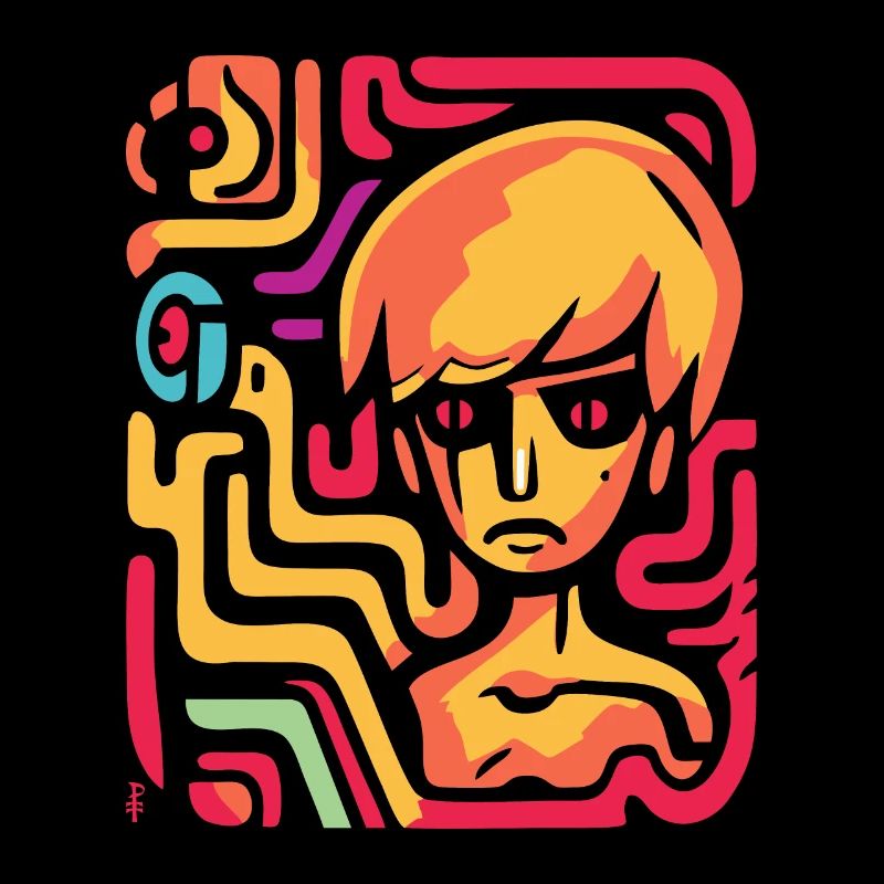 Abstrakte Kunst: Labyrinth des Verstandes