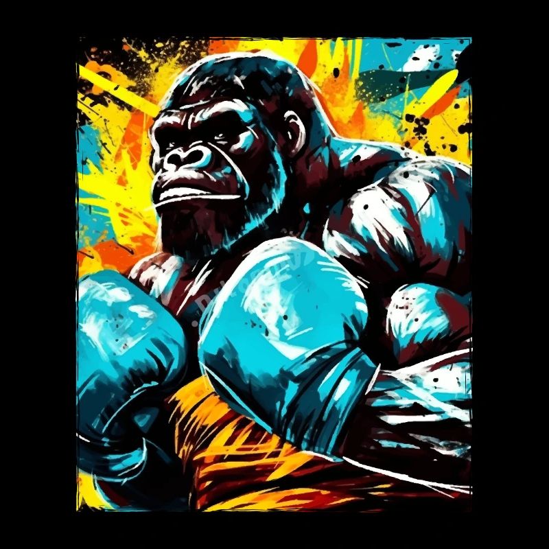 Gorilla Boxer Fighter Beast