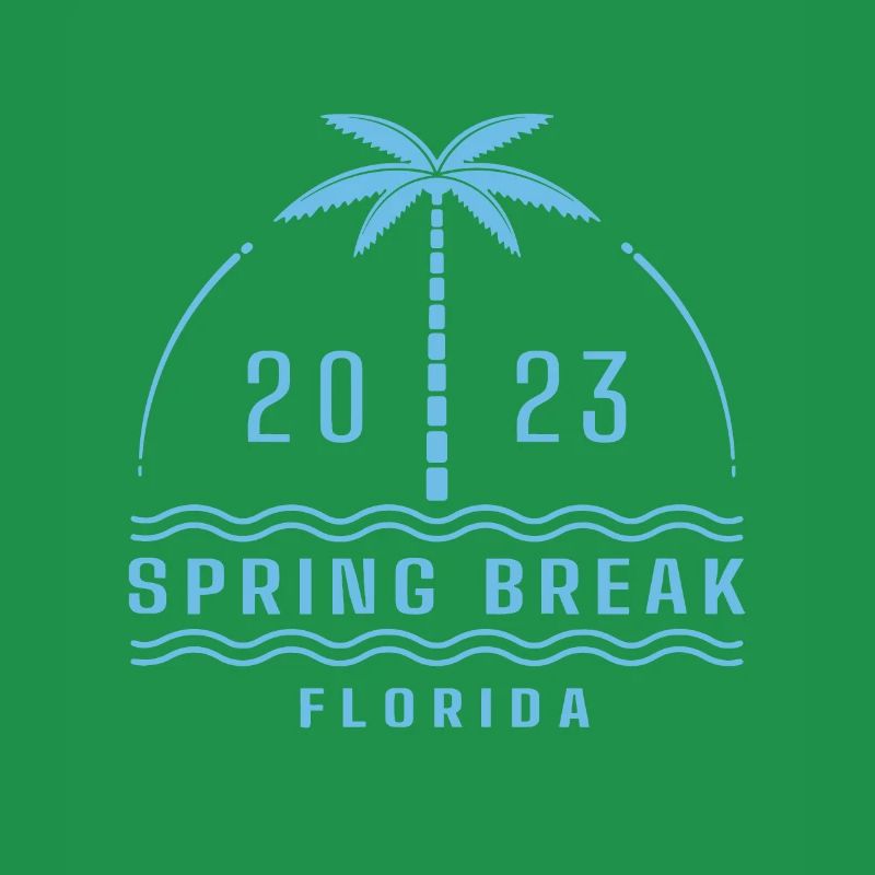 Matching Spring Break Beach Vacation idea - Florid