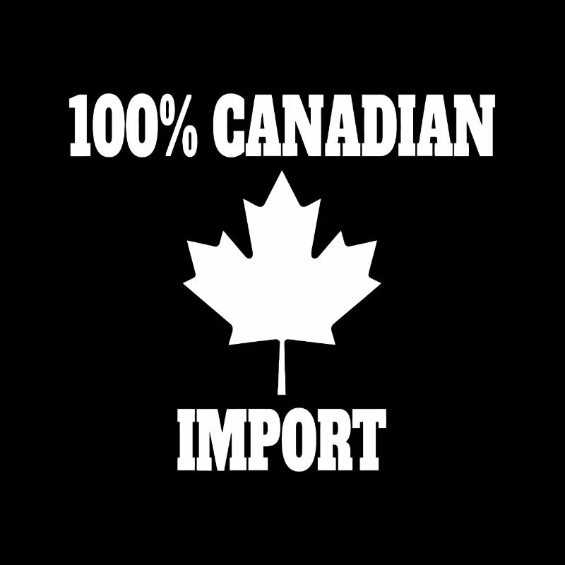 Drôle de fête du Canada Maple Leaf Cadeau d’importation canadienne