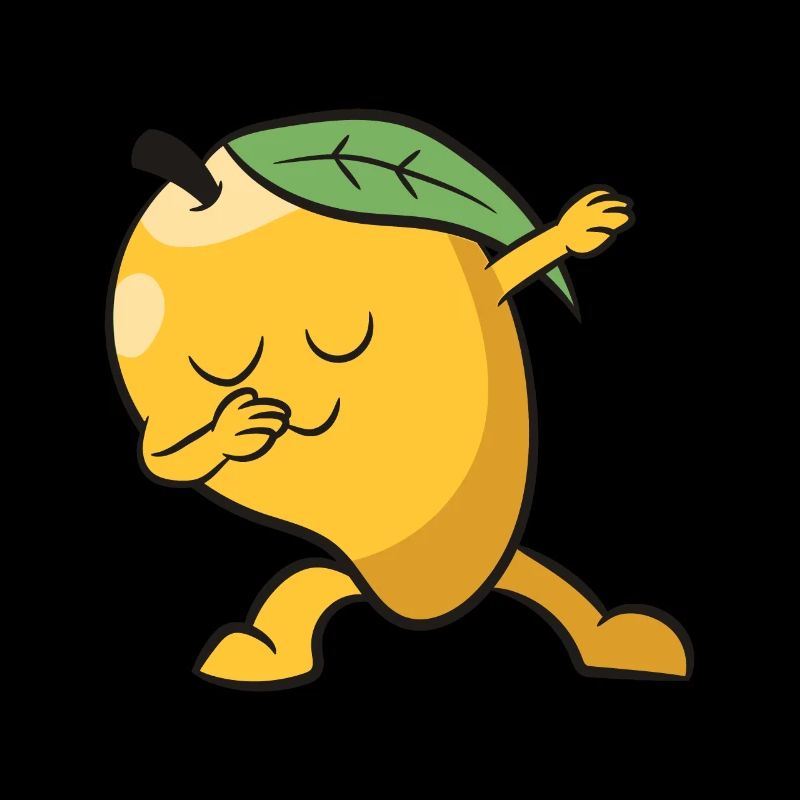 Mango Dabbing Mango Fruit Love Mangoes