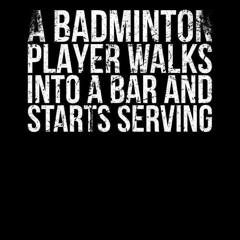 A badminton player goes for badminton in a