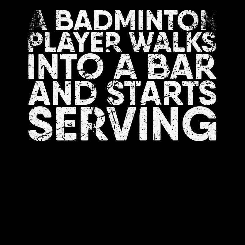 A badminton player goes for badminton in a