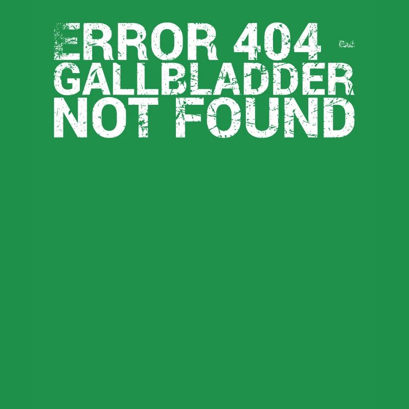 Error 404 Gallbladder not found