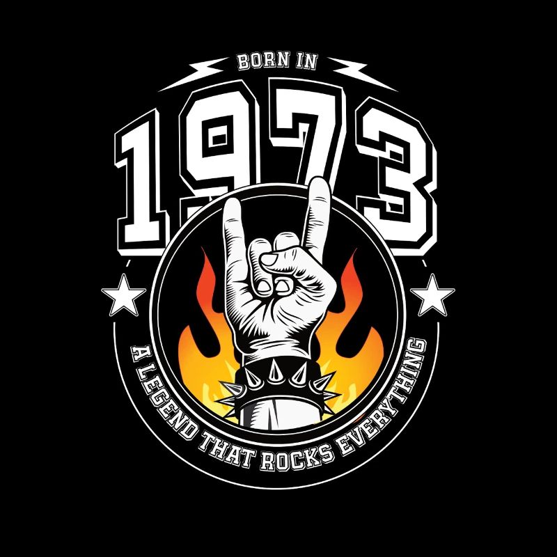 1973 Geburtstag, rockt alles