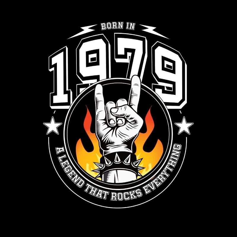 1979 Geburtstag, rockt alles