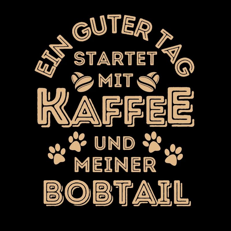 Bobtail Kaffee Katze Cafe