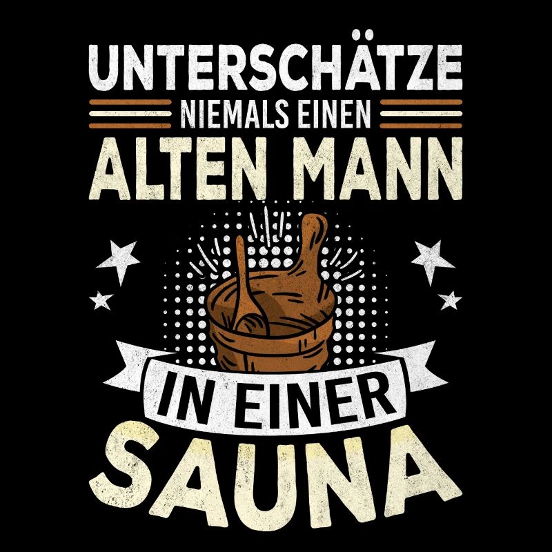 Never underestimate an old man in a sauna