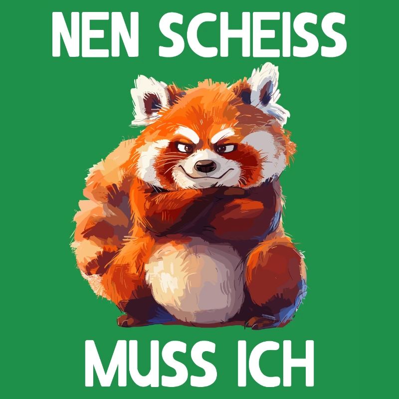 Red Panda Cat Bear Red Panda Nen merde doit