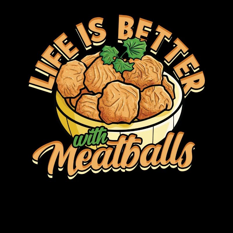 Meatballs Eat Spaghetti Gift Gift