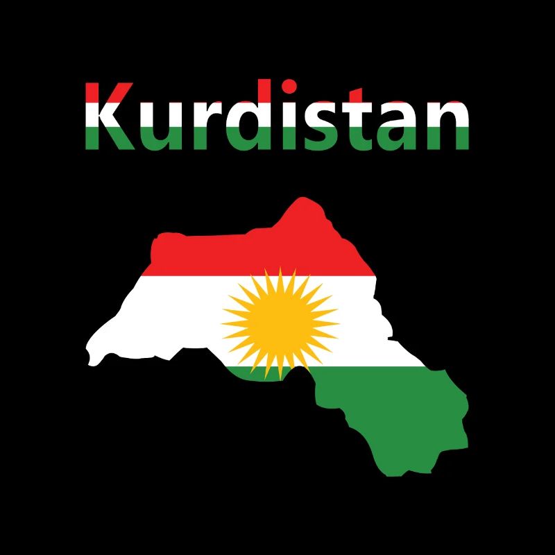 Drapeau du Kurdistan Bakur Bashur Rojava Rojhlt Newroz