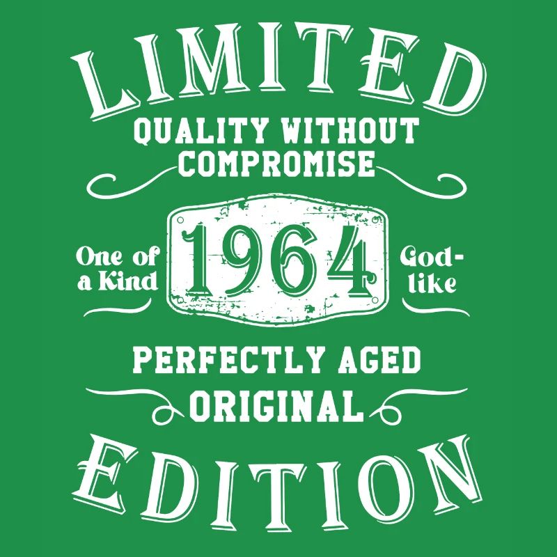 Geburtstag 1964 Limited Edition Geschenk Used Cool