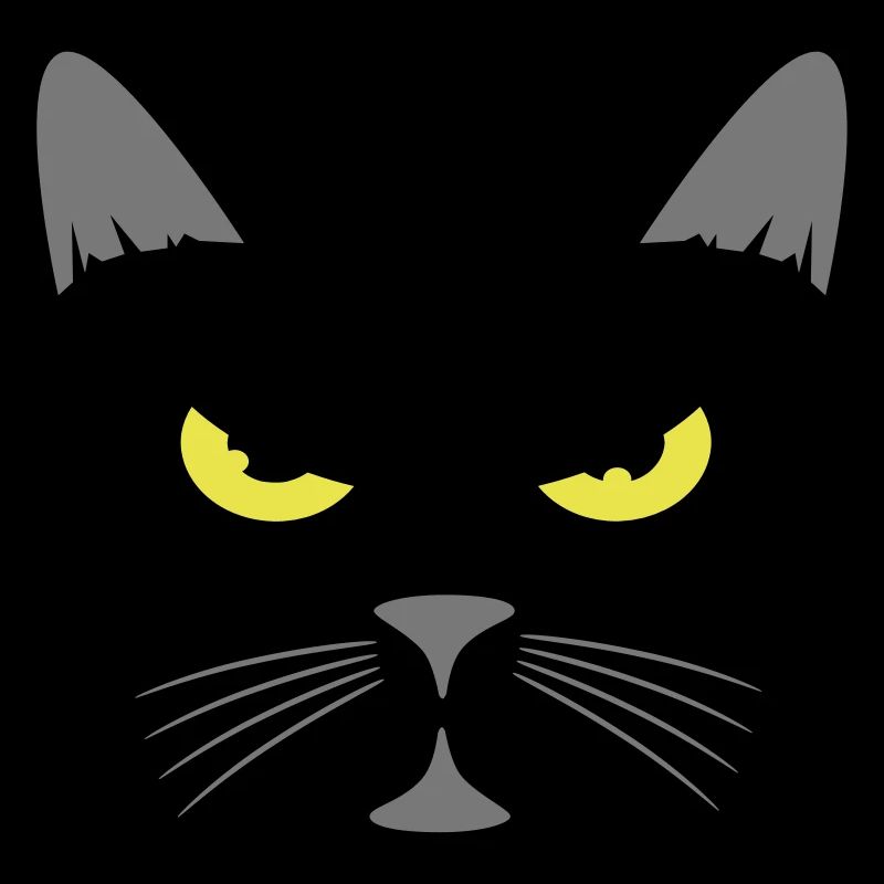Cat cool face