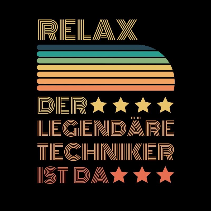 Relax der Legendäre Techniker ist da Retro