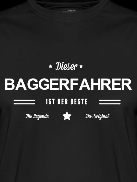 Bester Baggerfahrer
