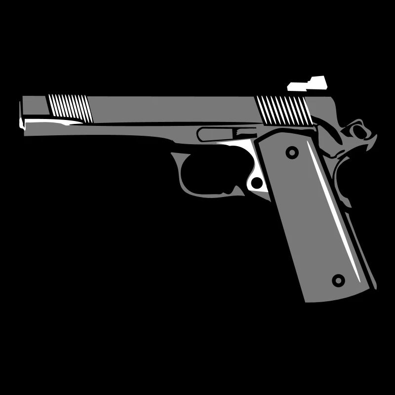 Waffen Pistole schiessen