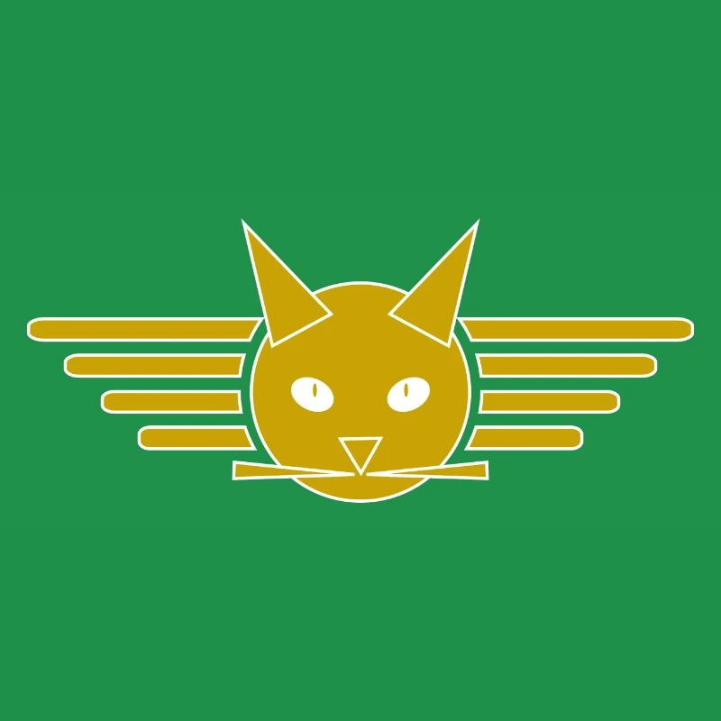 Conception créative de t-shirt Ailes de chat