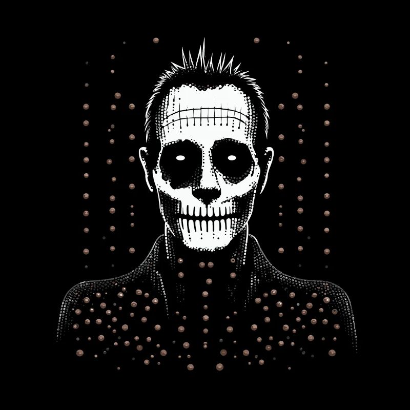 Genähtes Frankenmonster oder Zombie