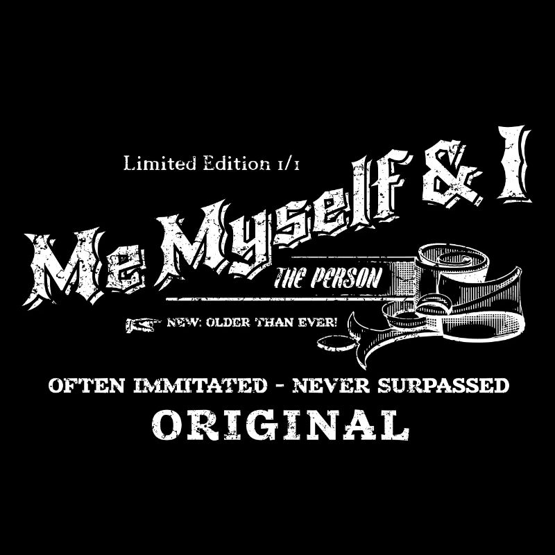 Moi moi-même et moi Chemise d’anniversaire