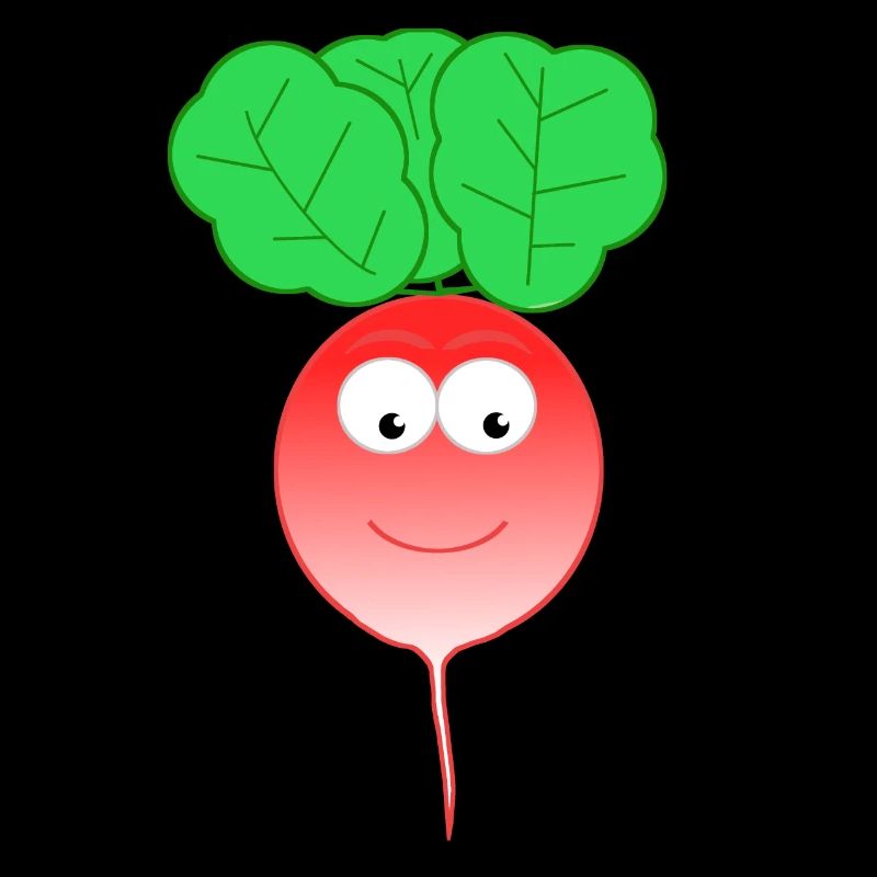 Radieschen Geschenk Geschenkidee Vegan Sport