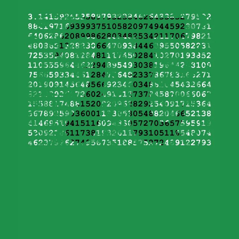 fois de pi différents - la chemise de nerd