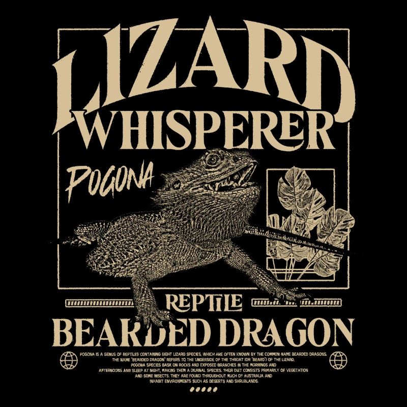 Bartagame Bartagamen Echsenflüsterer