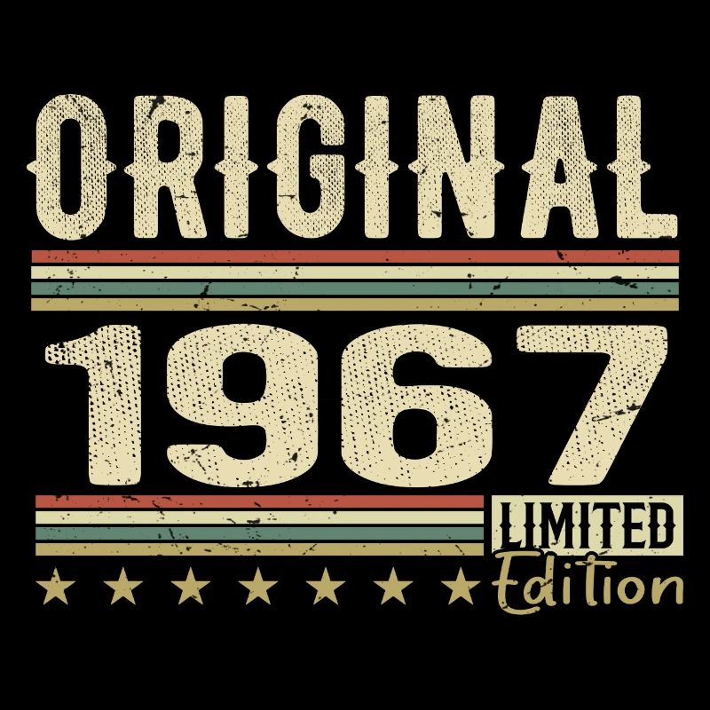 Original 1967 - Retro 1967 Geburtstagsgeschenk