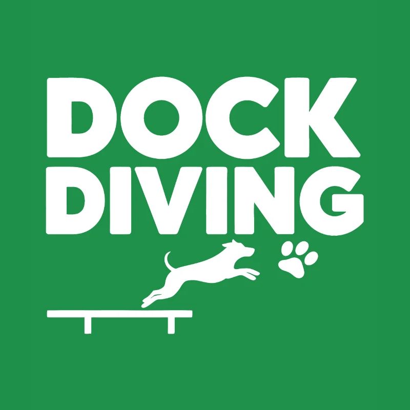 Dock Diving Saying Dog Diving Dock Diving Gift