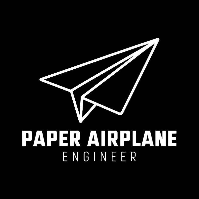 Papierflieger Spruch Witz Papierflugzeug Geschenk