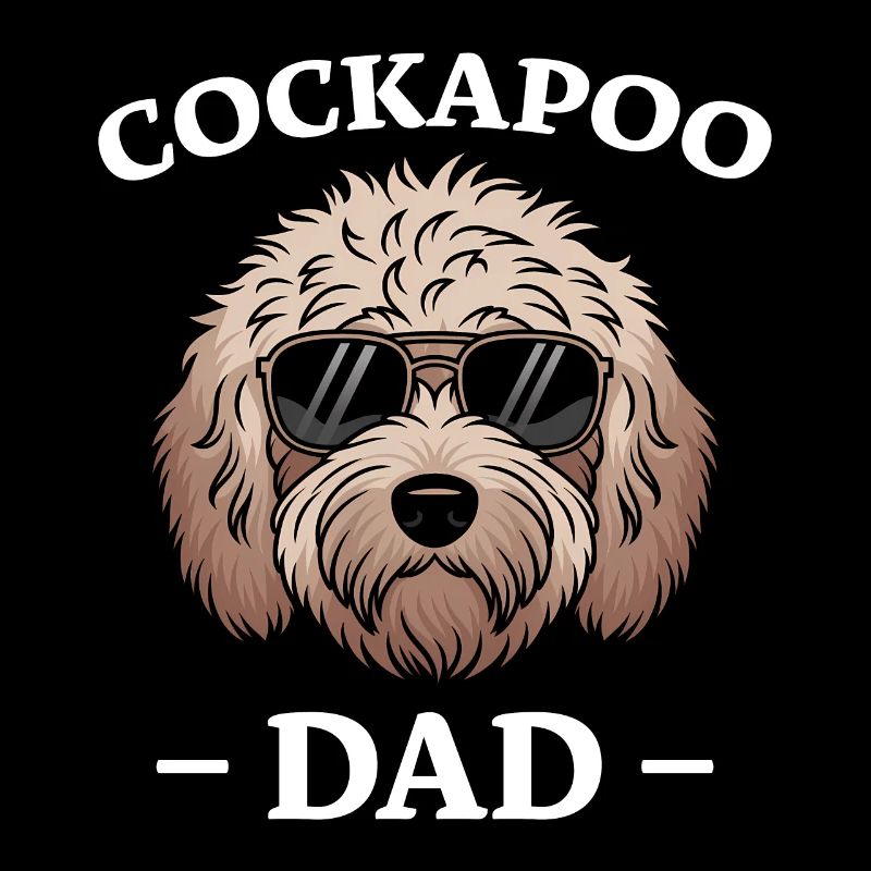 Cockapoo Saying Dad Funny Cockapoo Gift