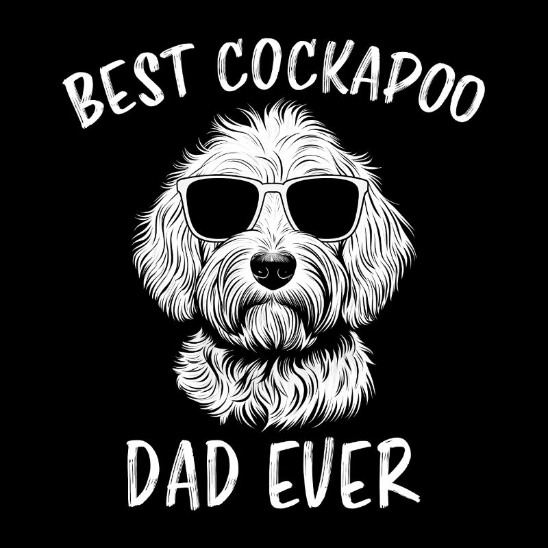 Cockapoo Saying Dad Funny Cockapoo Gift