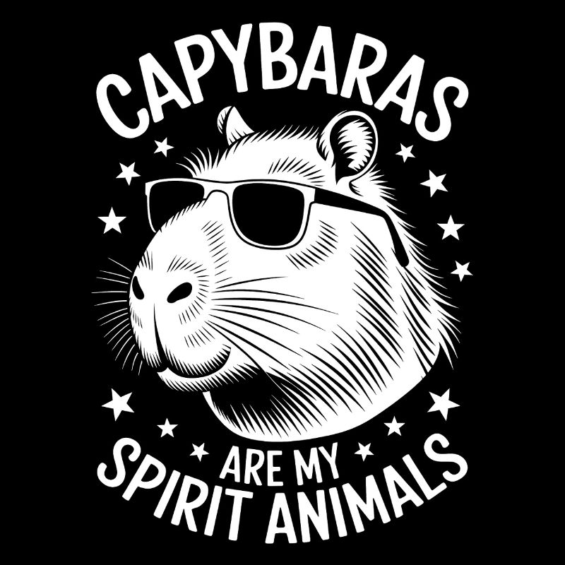 Capybara Spruch Lustiges Capybara Geschenk