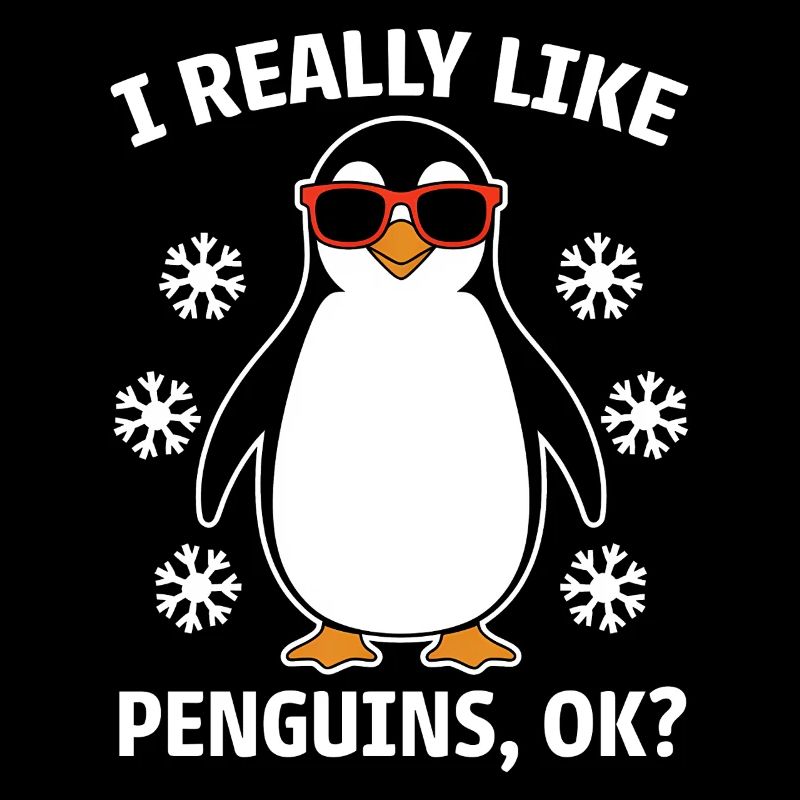 Pinguin Spruch Lustige Pinguine Geschenk