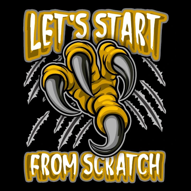 Klaue, Dinosaurier Kralle lustiger Spruch, Pun