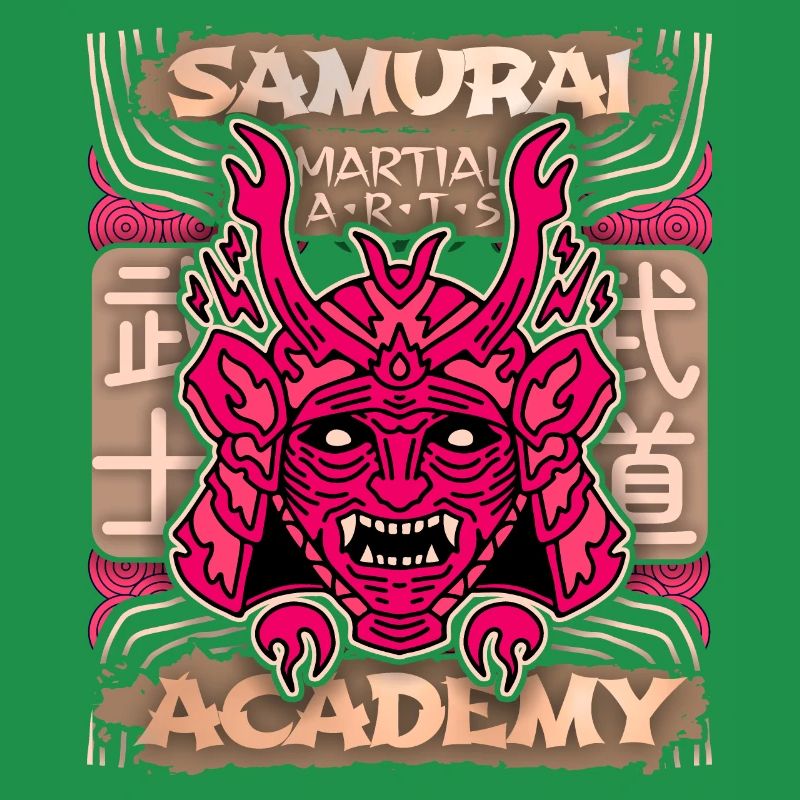 Japan Samurai-Krieger, Samurai-Academy Japan-Comic