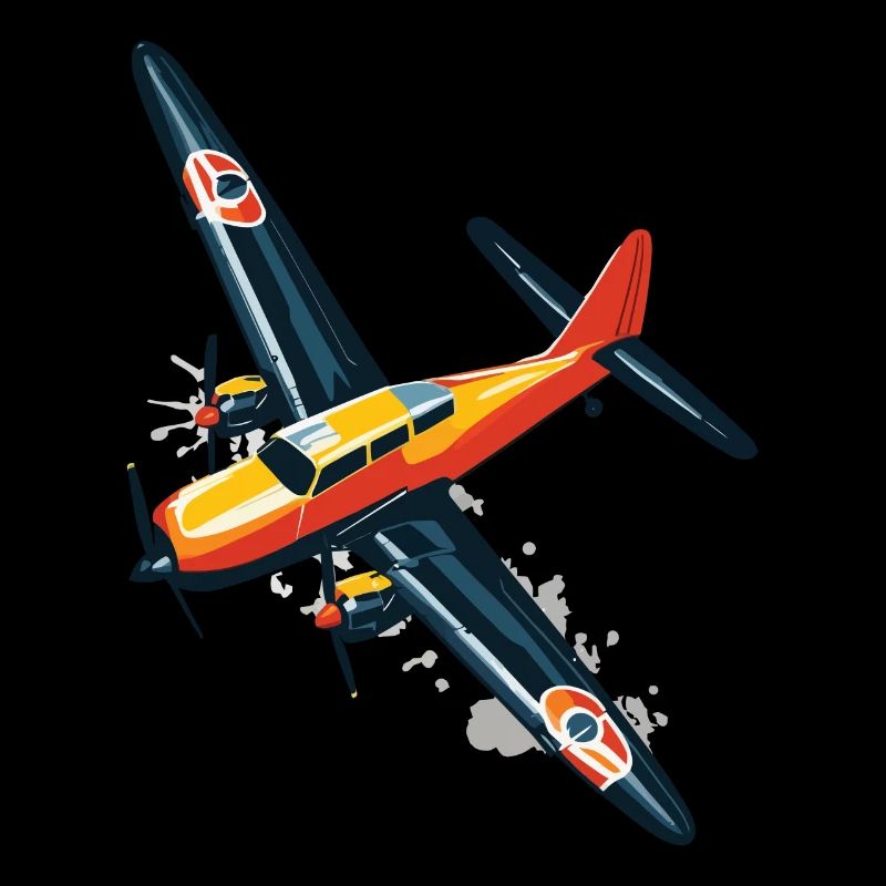 Modellflugzeug Pilot Flugzeug Hobby Flieger Design