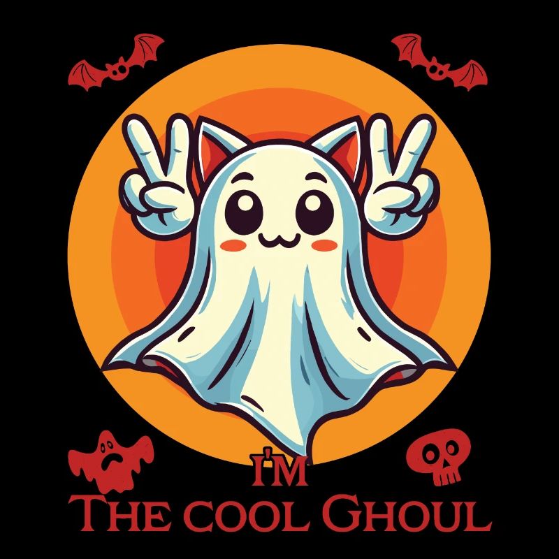 I'm The Cool Ghost Halloween Fun