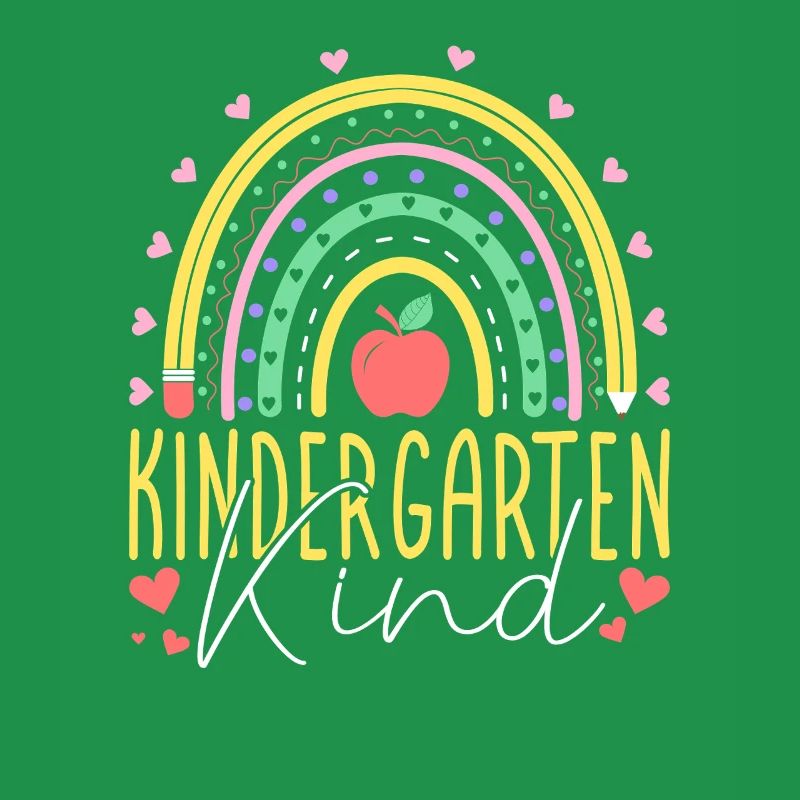 Kinder Kindergartenkind Regenbogen Mädchen