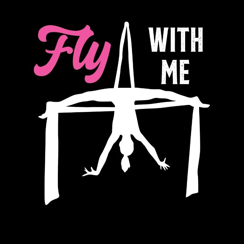 Voler avec moi Antenne en soie pour cirque